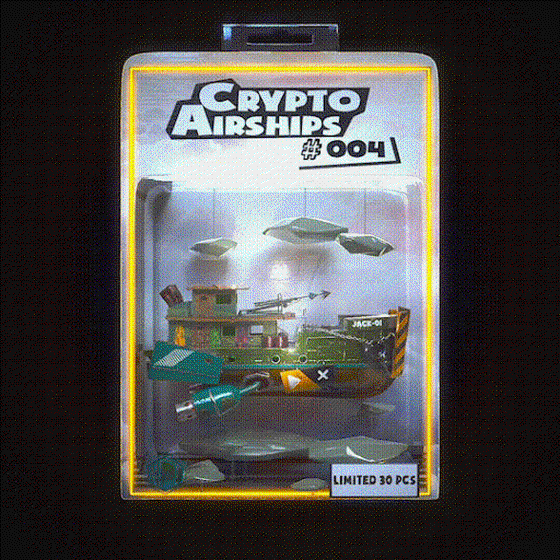 Crypto Airships • #004-Jack-01