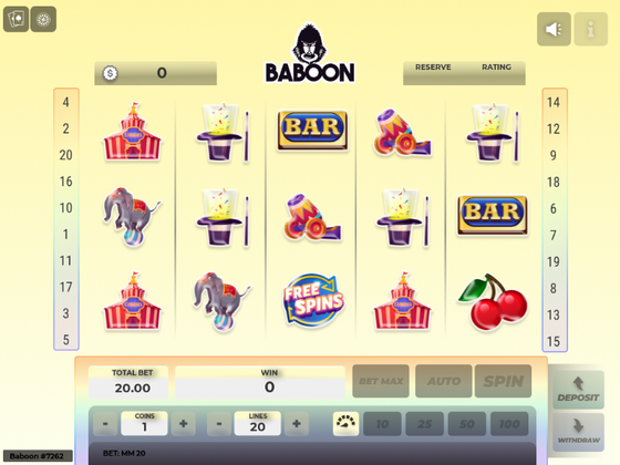 Baboon #7262