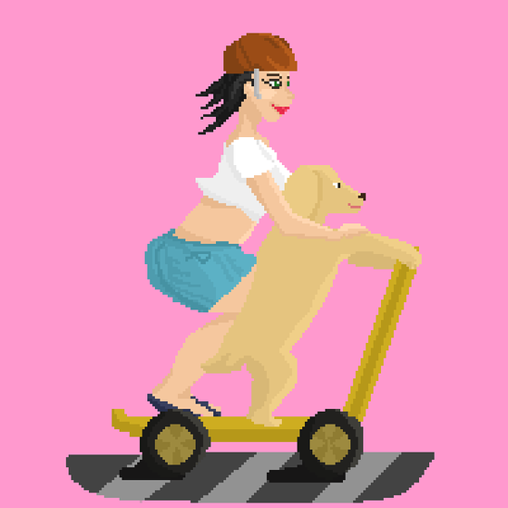 Bad Bitches On A Scooter #244