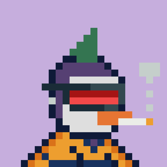 8bit Penguin Chad #28