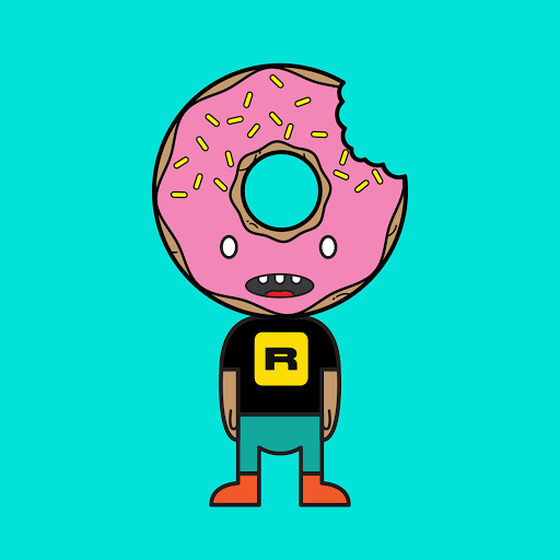 Rarible Deluxe “DONUT HEADS” - #47 (*)