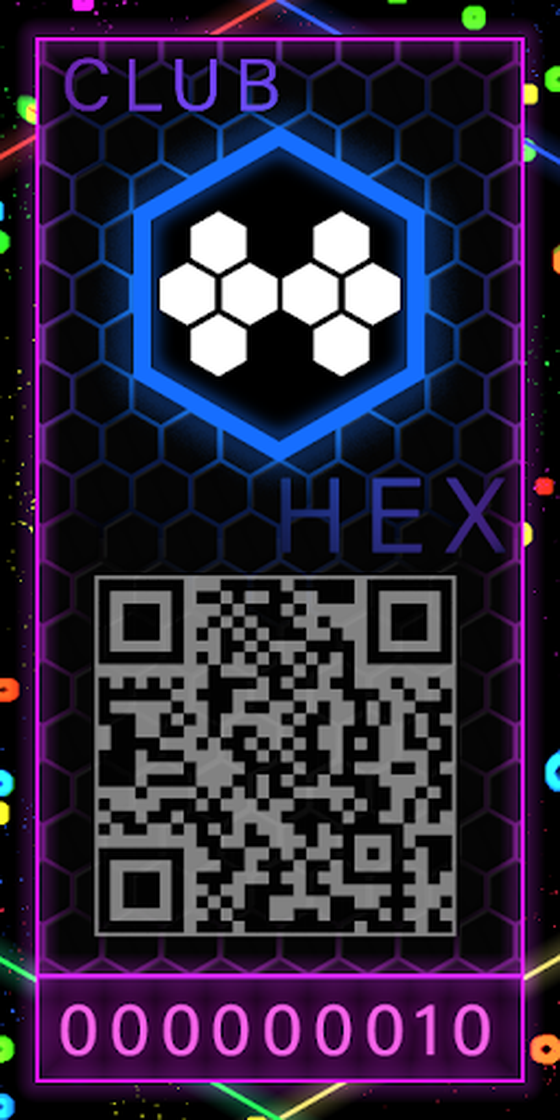 Club Hex Ticket #000000010