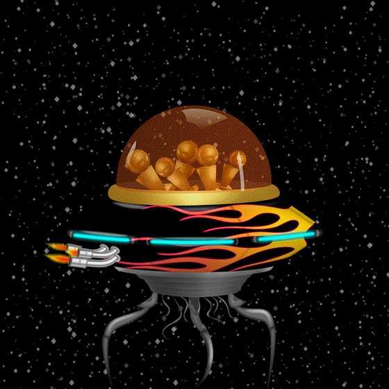 Alien UFO 2985