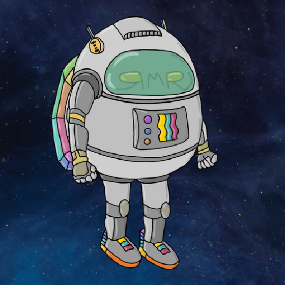 RMR Rainbow Astronaut X Wind Koh