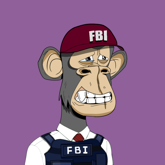 FBI Ape Yacht Club #1882