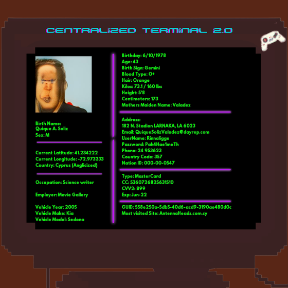 Terminal #3047