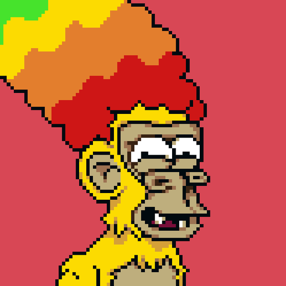 Pixel Simp Ape YC #6973