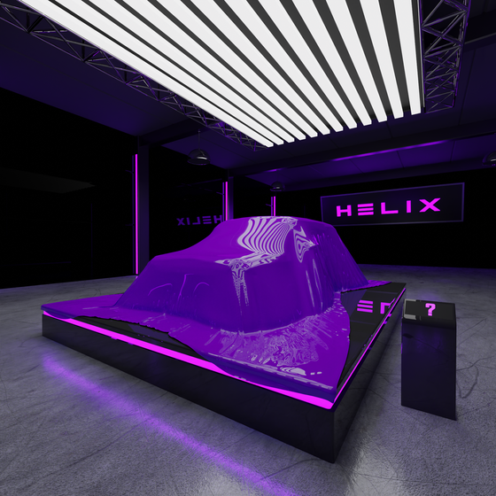 HELIX - MYSTERY CAR PURPLE #2329