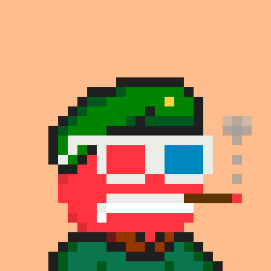 Rare Pixel Pepe #2860