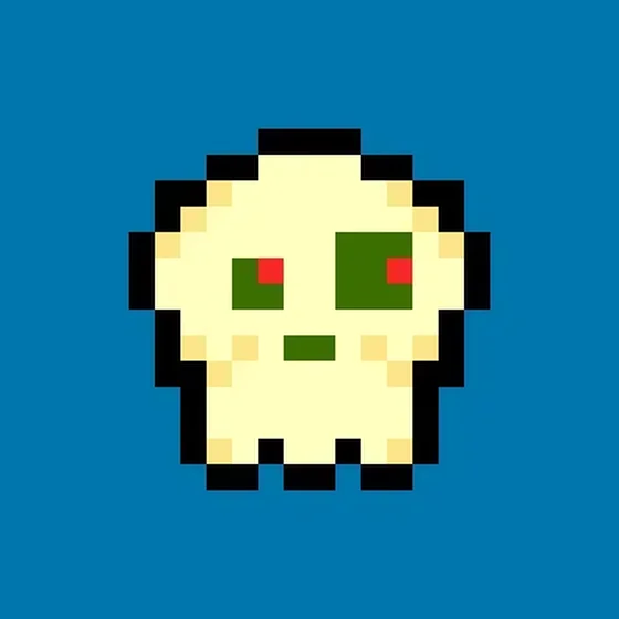 Kawaii SKULL #7226
