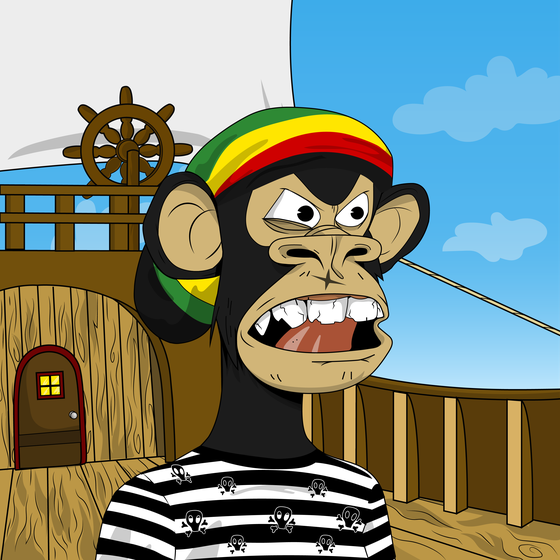 Pirate Ape Crew #674