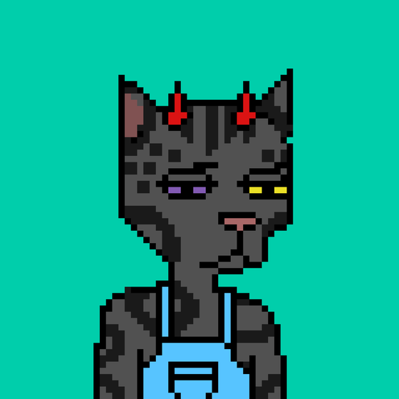 Pixel Cat Gang #1201