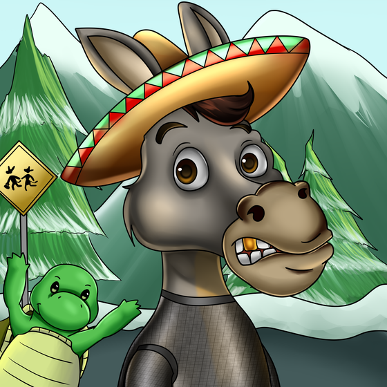 Sombrero Donkey #2491