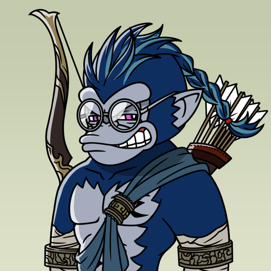 Neo Samurai Monkey #3468