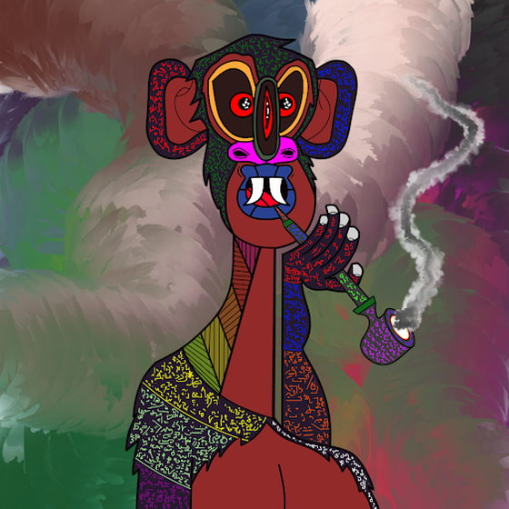 Abstract Wizard Monkey