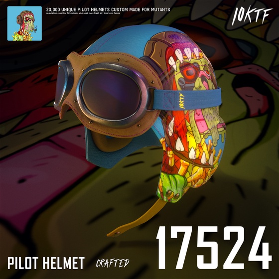 Mutant Pilot Helmet #17524