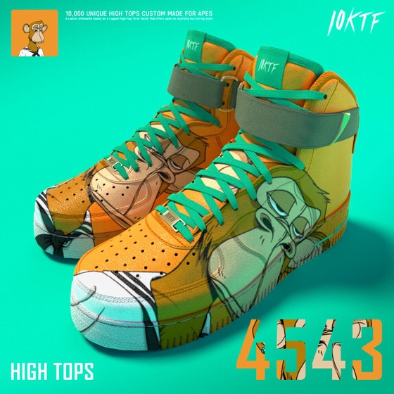 Ape High Tops #4543