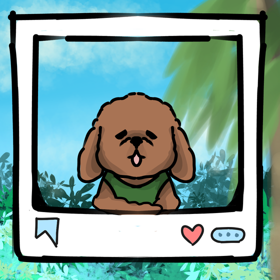 旅する犬 #1381
