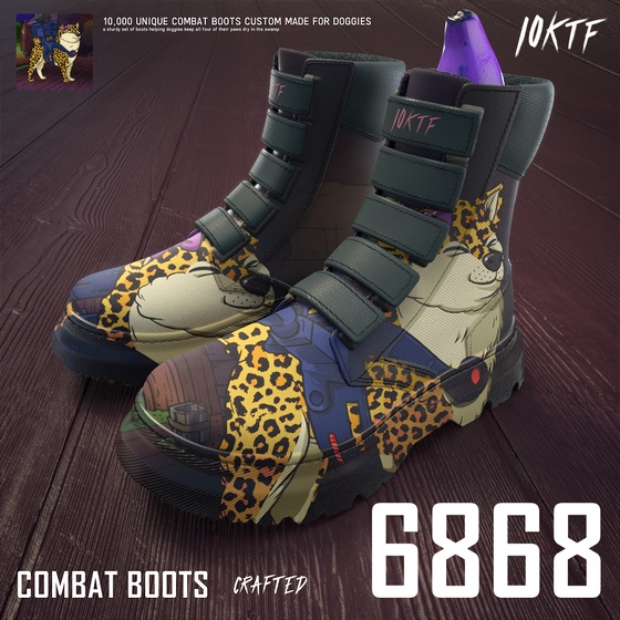 Kennel Combat Boots #6868