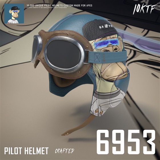 Ape Pilot Helmet #6953