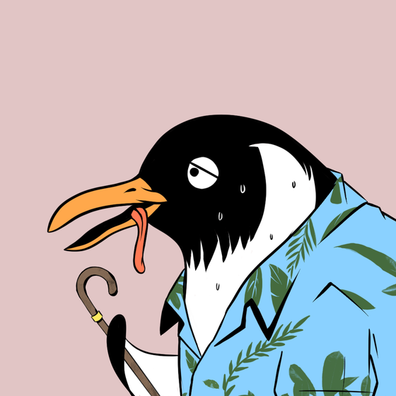 Summer Penguin #2091