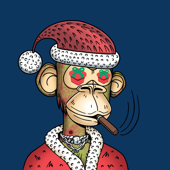 Santa Apes #00175