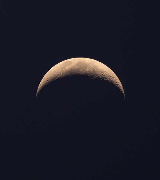 Crescent moon