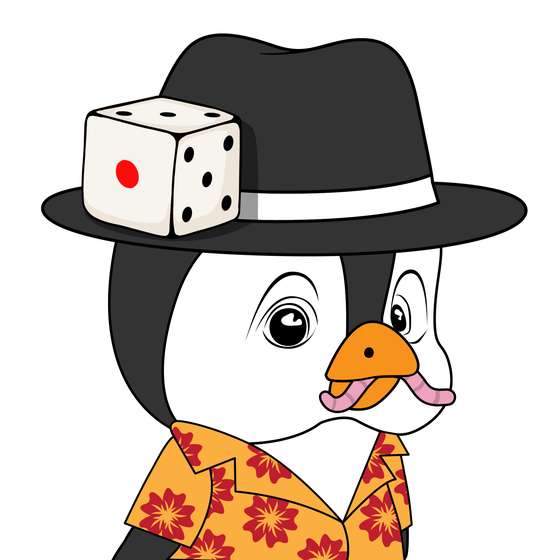 Poker Penguin #879