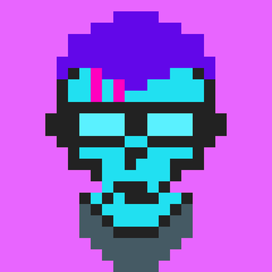 Cyber CryptoSkull #829