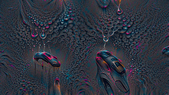 DRIPPING FUTURISTIC CARS AIR ELEMENT