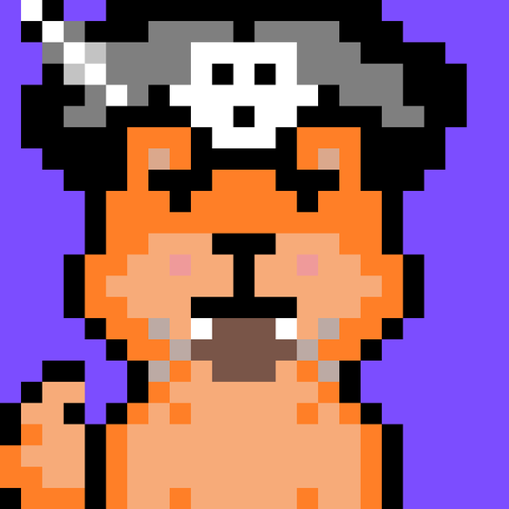 Pixelated Shiba Inu #6637