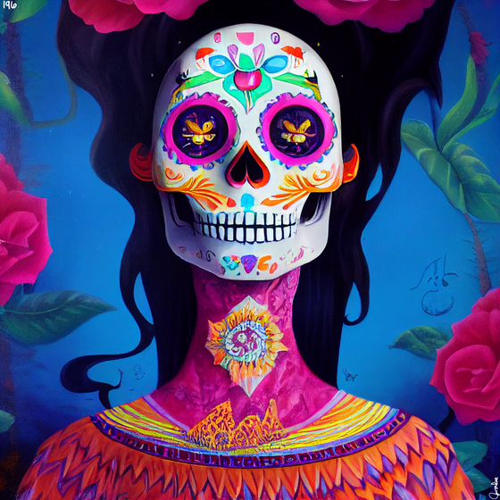 sugar skull #196