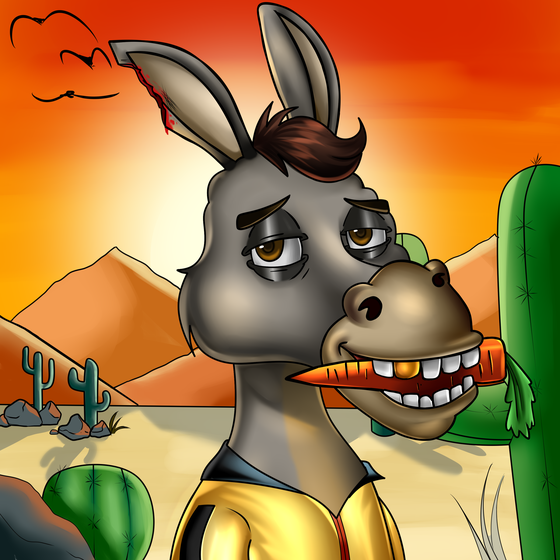 Sombrero Donkey #480