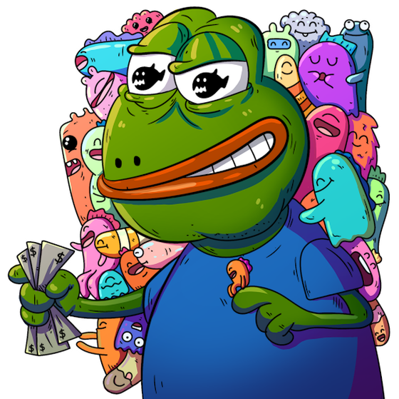 /DRM/ Art NFT - Cooler Pepe #1