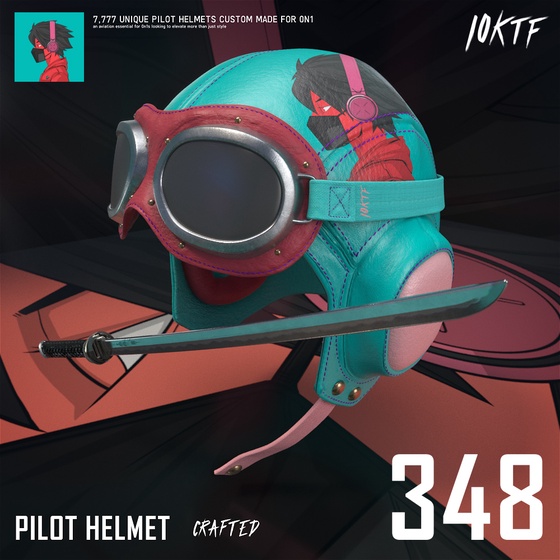 0N1 Pilot Helmet #348