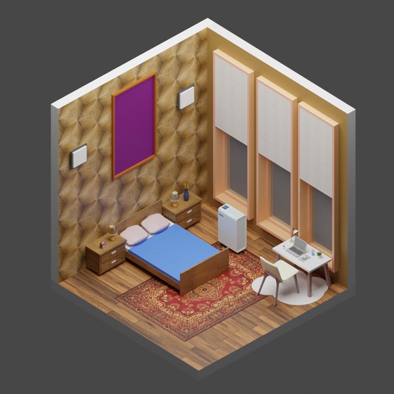 3D Room #3297