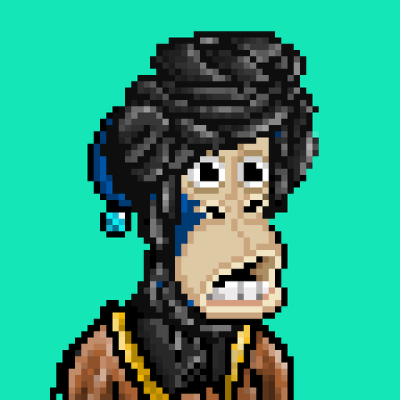 The Bored Pixel Ape Saudis #2401