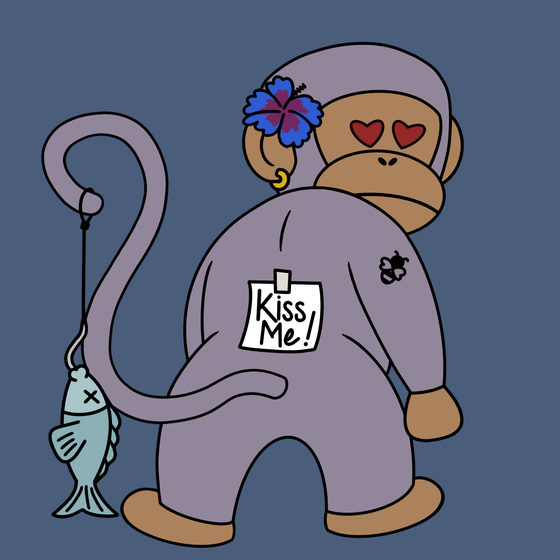 Kiss Me Monkey #842