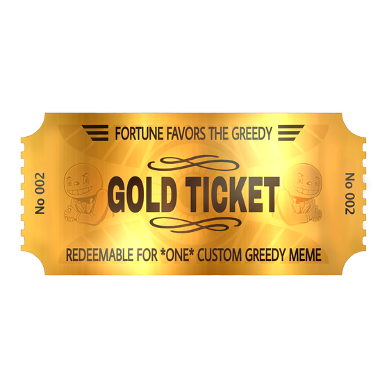 Gold Ticket #2