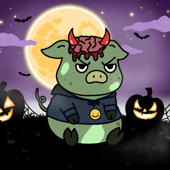 Zombie Piggie Palz #394 - Dagon