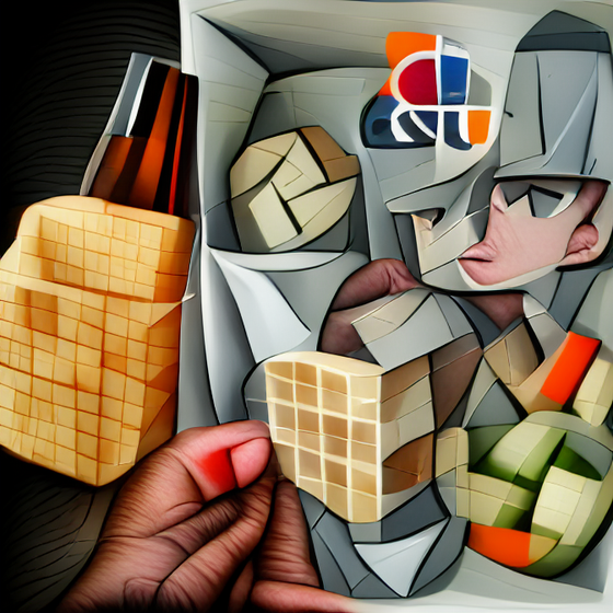 Cubist Illustration 6