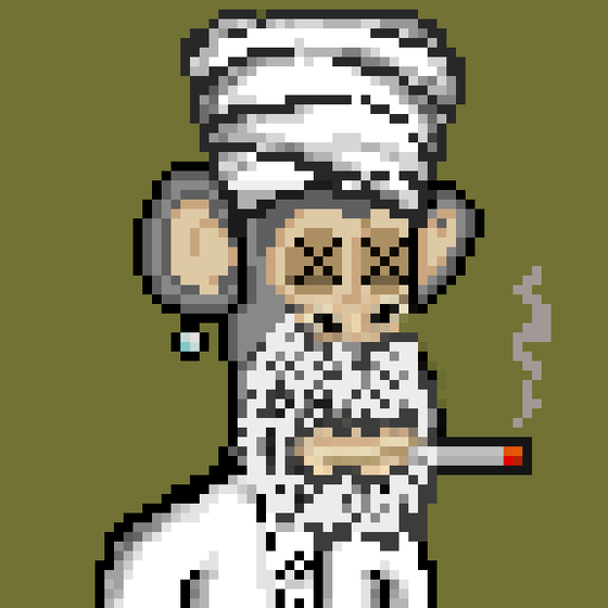 The Bored Pixel Ape Saudis #2400