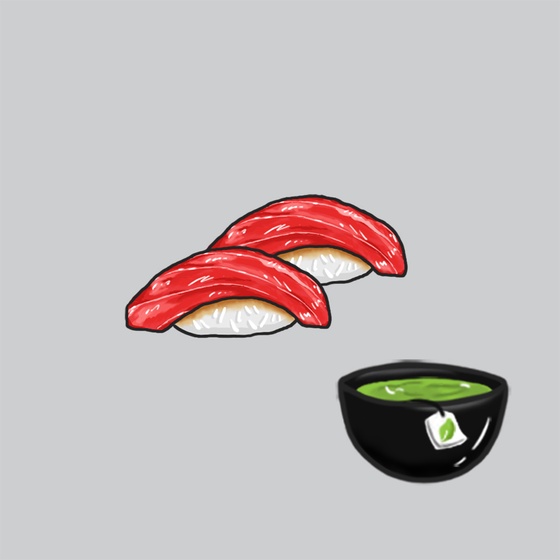 吞拿魚壽司 Tuna Nigiri