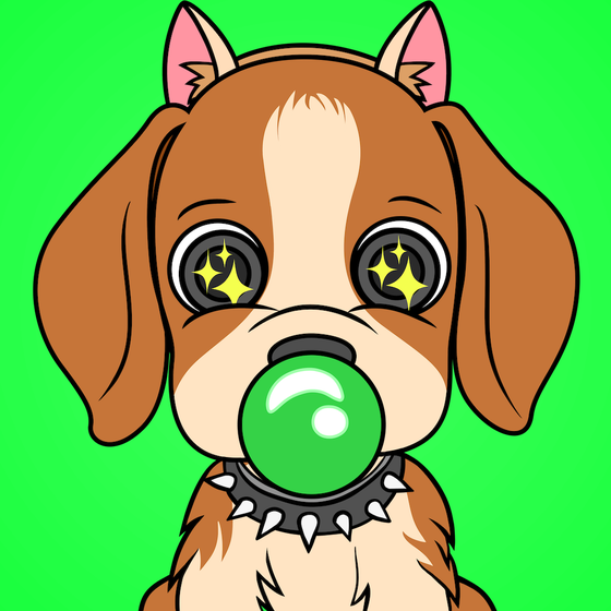 Bubblegum Puppy #8901