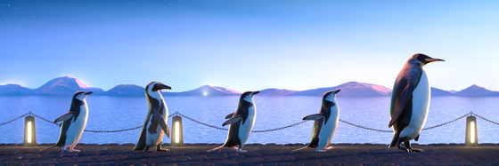 Five Penguins #393