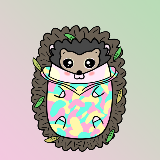Mini Fluffy Hedgehog #27