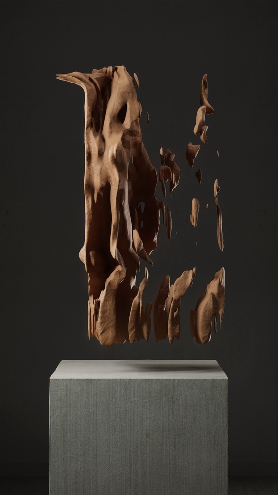 ULTRASOUND DATA SCULPTURES #54