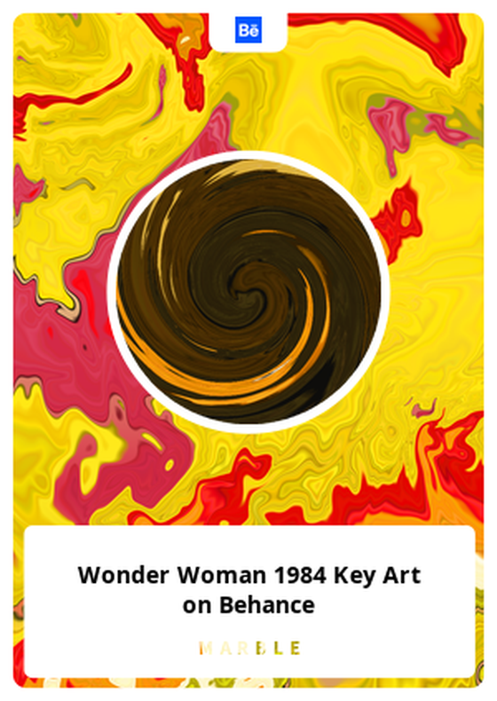 Wonder Woman 1984 Key Art on Behance