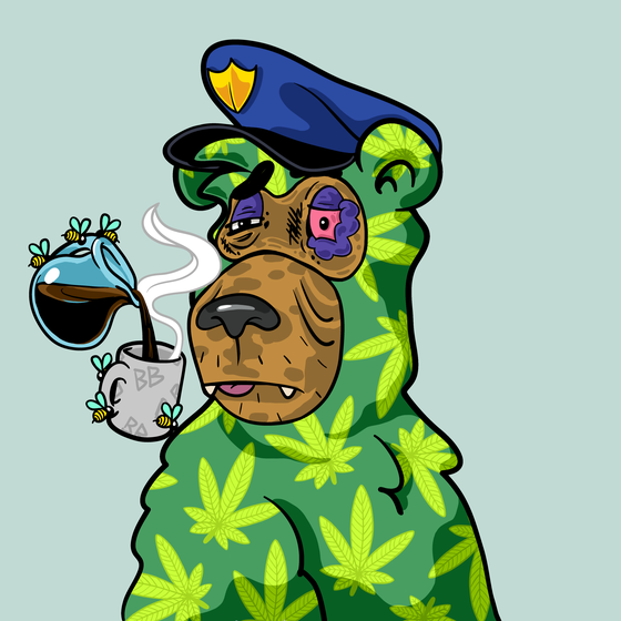 Buzzed Bear #1254