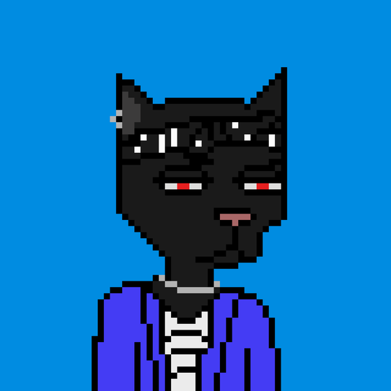 Pixel Cat Gang #463